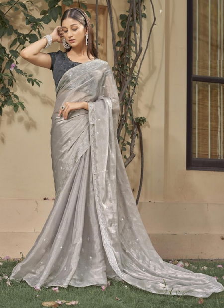 Silver Jubilee By Kalista Party Wear Sarees Catalog
 Catalog